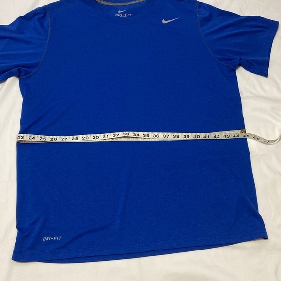 NIKE ,MEN,DARK ROYAL BLUE,DRI-FIT,SHORT SLEEVE,ATHLETIC T-SHIRT.SIZE-LAR… - Picture 5 of 12